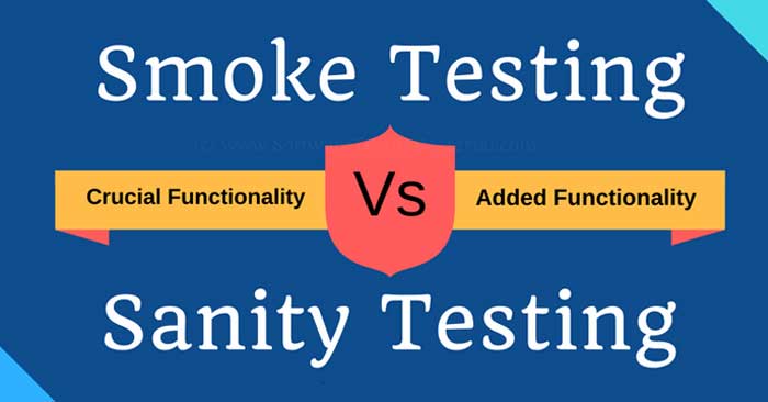 smoke testing vs sanity testing